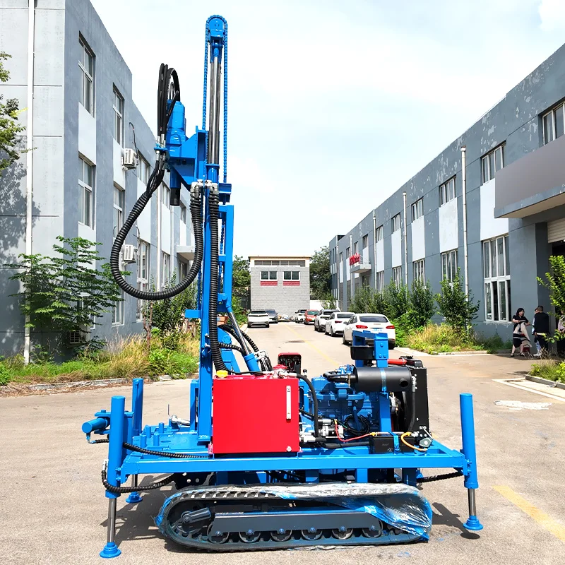 Customized RLD-260 200meter 300m Crawler Hydraulic Diesel Engine Borehole Drill Machine Drilling Rig Well