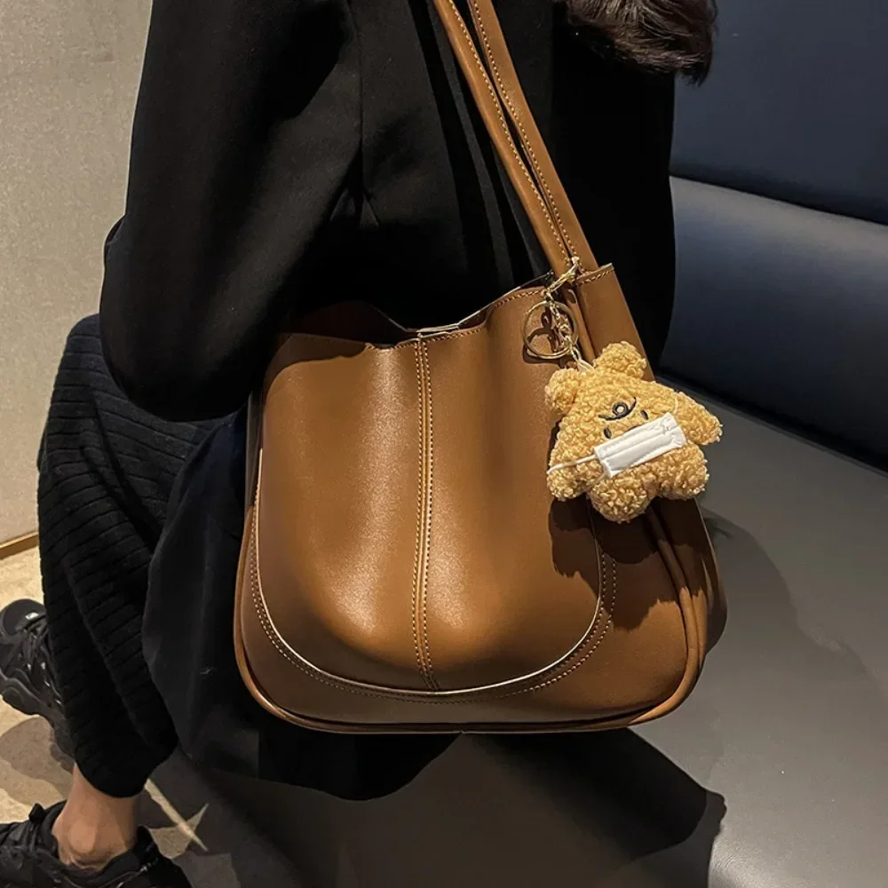 High-End Texture Large Capaci Bag 2024 Autumn and Winter New Women's Bag Fashion Commuter Shoulder Bag Handbags for Women Сумка