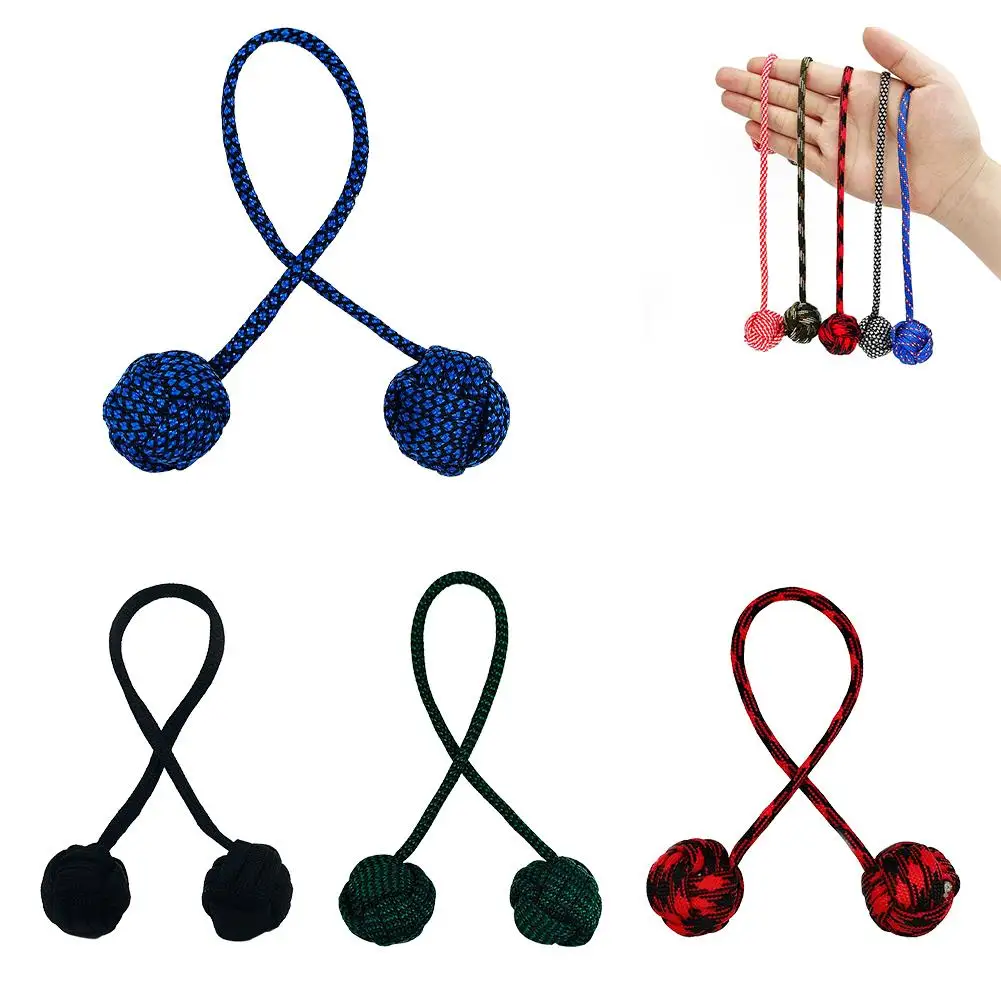 Fidget Beads Skill Begleri Toy Worry Bead Finger Skill Stress Relief Paracord ADHD Movement Finger Extreme Autism Stress W7K4
