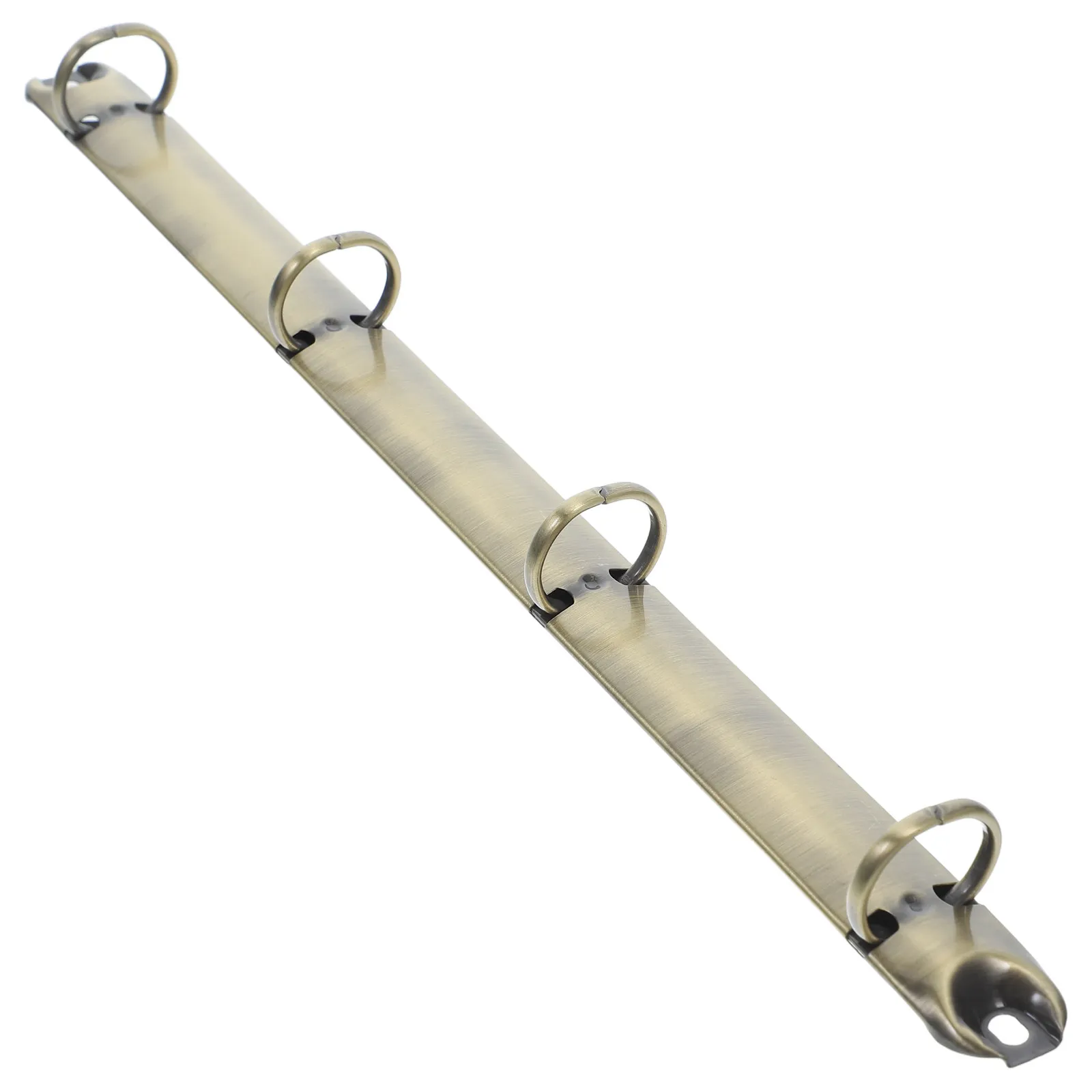 

Metal Ring Binder Mechanism 4-Ring A4 DIY Loose Leaf Binding Spine for Planners Notebooks Folders Document Storage File