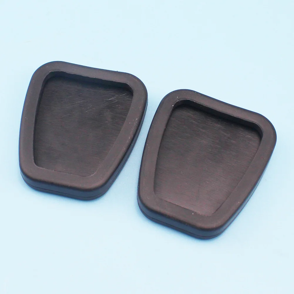 2PCS Manual Transmission Brake Clutch Pedal Pad Cover 46545-538-010 for Honda CR-V CR-X Fit Acura NSX