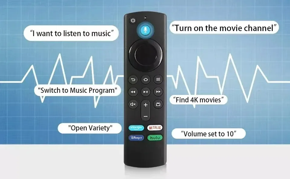 New Voice Remote Control L5B83G for Amazon Fire TV Stick Lite 4K 3rd Gen Alexa view 6