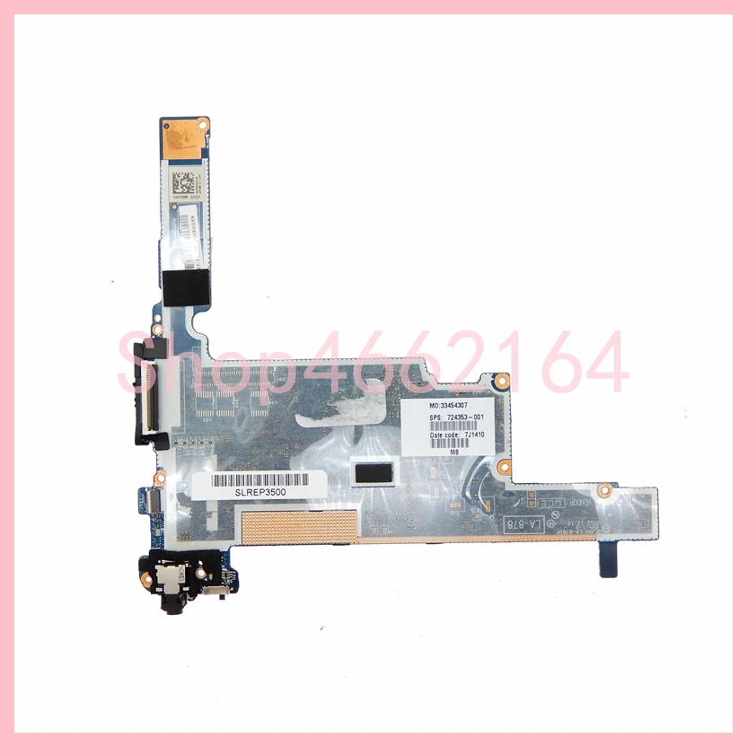 LA-8781P 2GB-RAM 64GB-SSD Mainboard For HP ElitePad 900 G1 Tablet Laptop Motherboard  724353-001 100% Tested OK