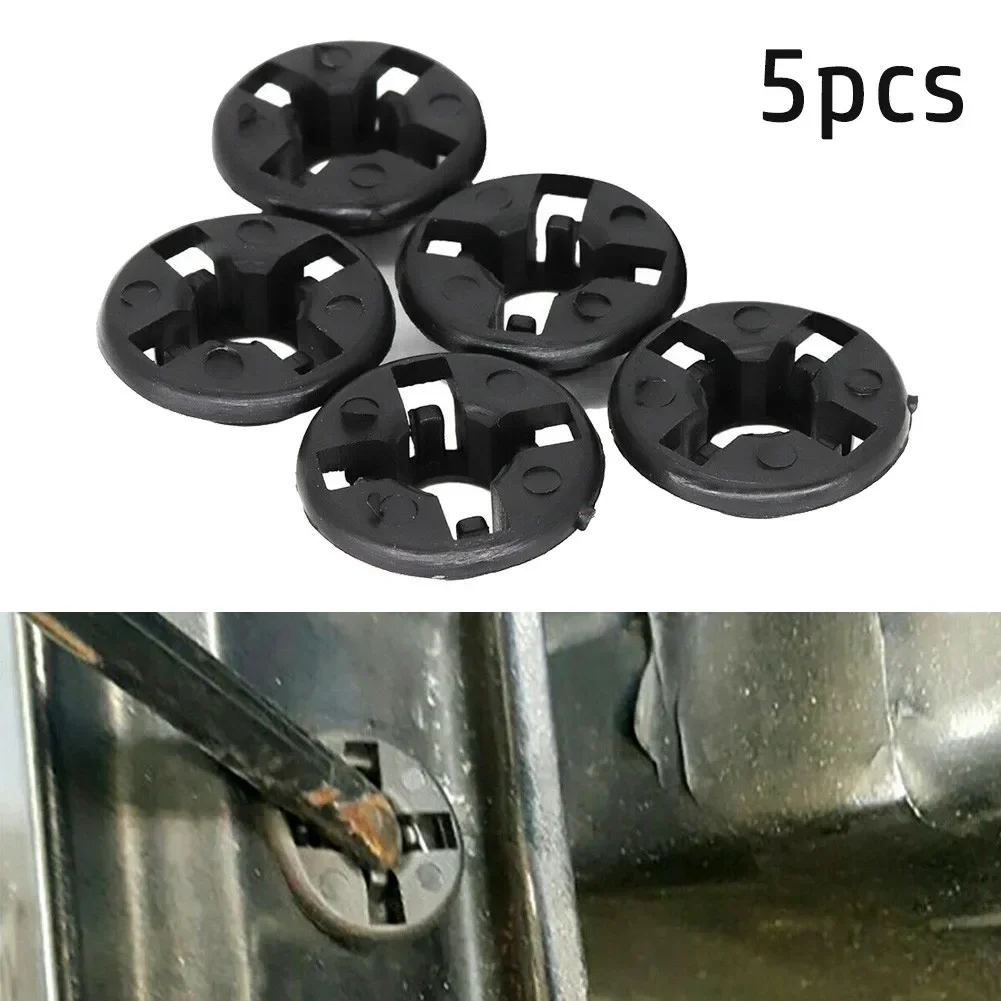 5pcs Black Plastic Hood Support Prop Rod Grommet Fit For Toyota Corolla Matrix Tacoma Scion XA XB NEW