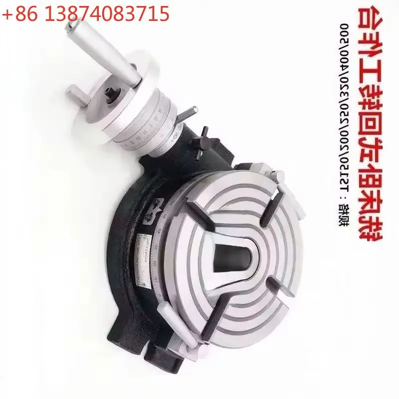 8-inch 6-inch Milling Machine Horizontal Indexing Plate Milling Machine Rotary Table Divider Indexing Head Rotary Table