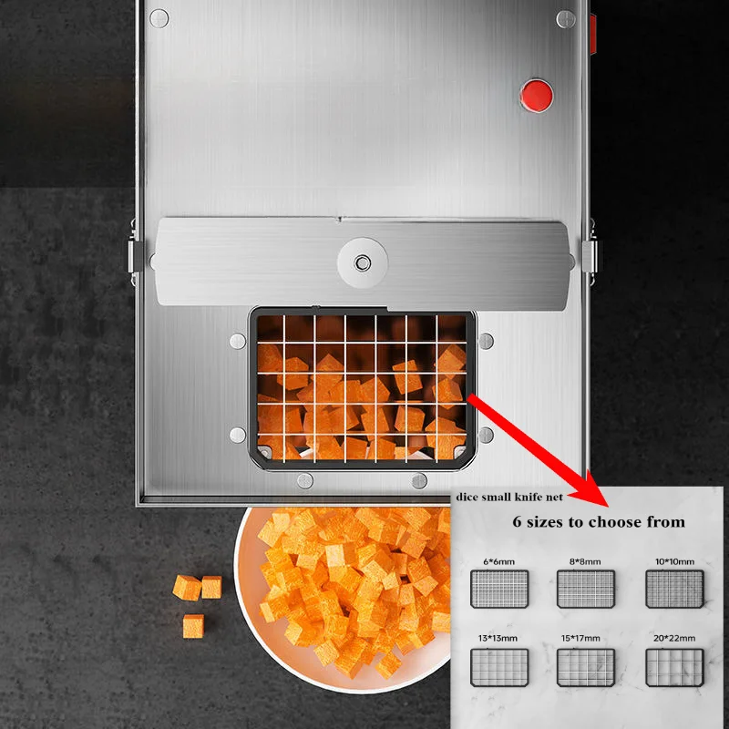 220V multifunctional Electric vegetable cutter,fruits and vegetables Slice/shred/dice,carrot potato dicer,Food Chopper