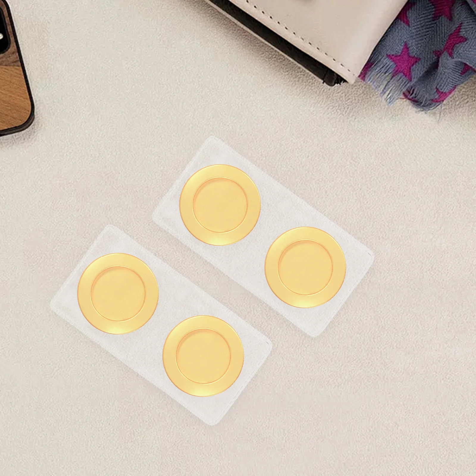 50Pcs Coin Storage Pouch Clear - Double-Sided PVC Coin Holder for Easy Access Viewing and Space Saving Arrangement