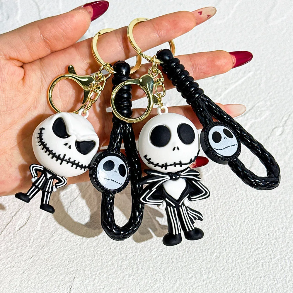 Christmas Eve Scary Skeleton Jack Keychain Car Keychain Pendant With Commemorative Sig Cute Fun And Personalized Bag Decoration