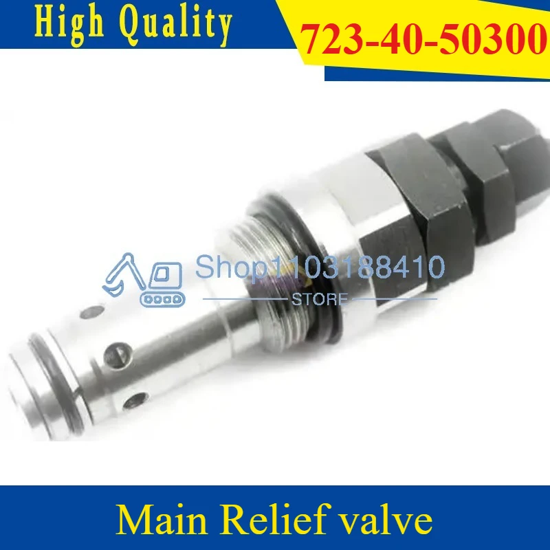 

High Quality Main Relief Valve 723-40-50300 723-40-50301 for Komatsu PC300-6 PC300LC-6 PC350-6 PC350LC-6