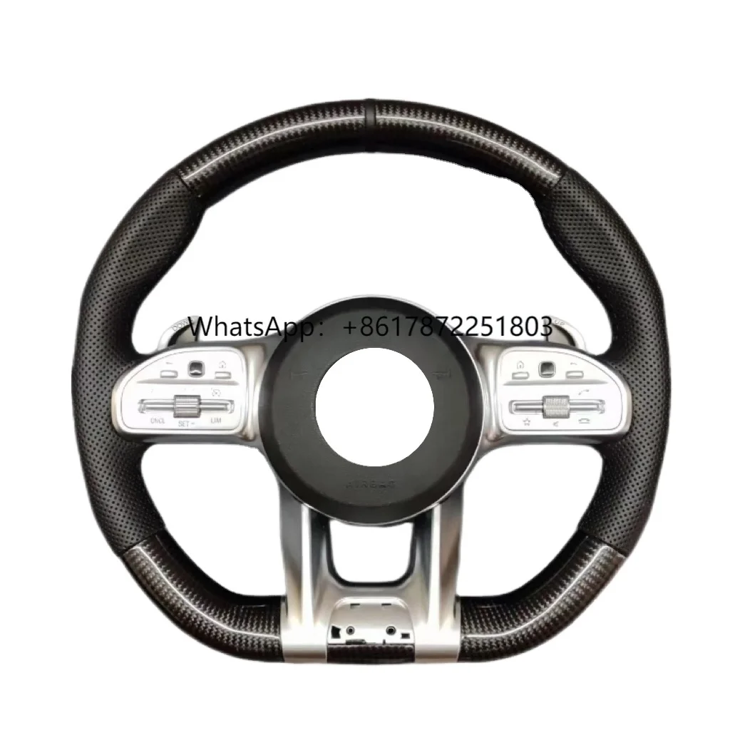 

Factory Direct Sales C-Class W204 E-Class W213 Leather Steering Wheel for Mercedes Upgraded and Modified Steering Wheel