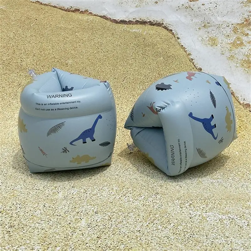 حلقات سباحة للذراع للأطفال والكبار أكمام أذرع تبريد عائمة قابلة للنفخ كيس هوائي مزدوج عوامة للذراع ملحقات السباحة