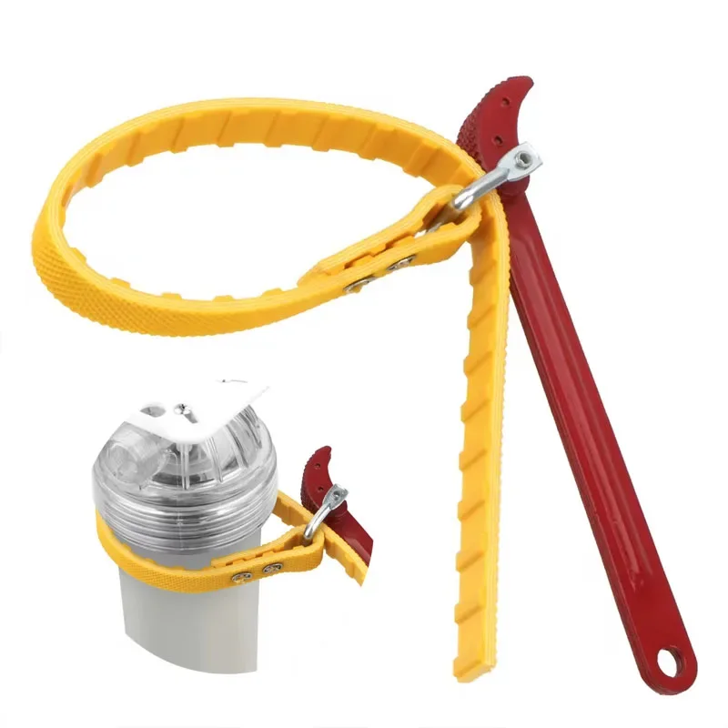 Car portable adjustable oil wrench filter disassembly tool, belt wrench, puller, car motorcycle disassembly and maintenance tool