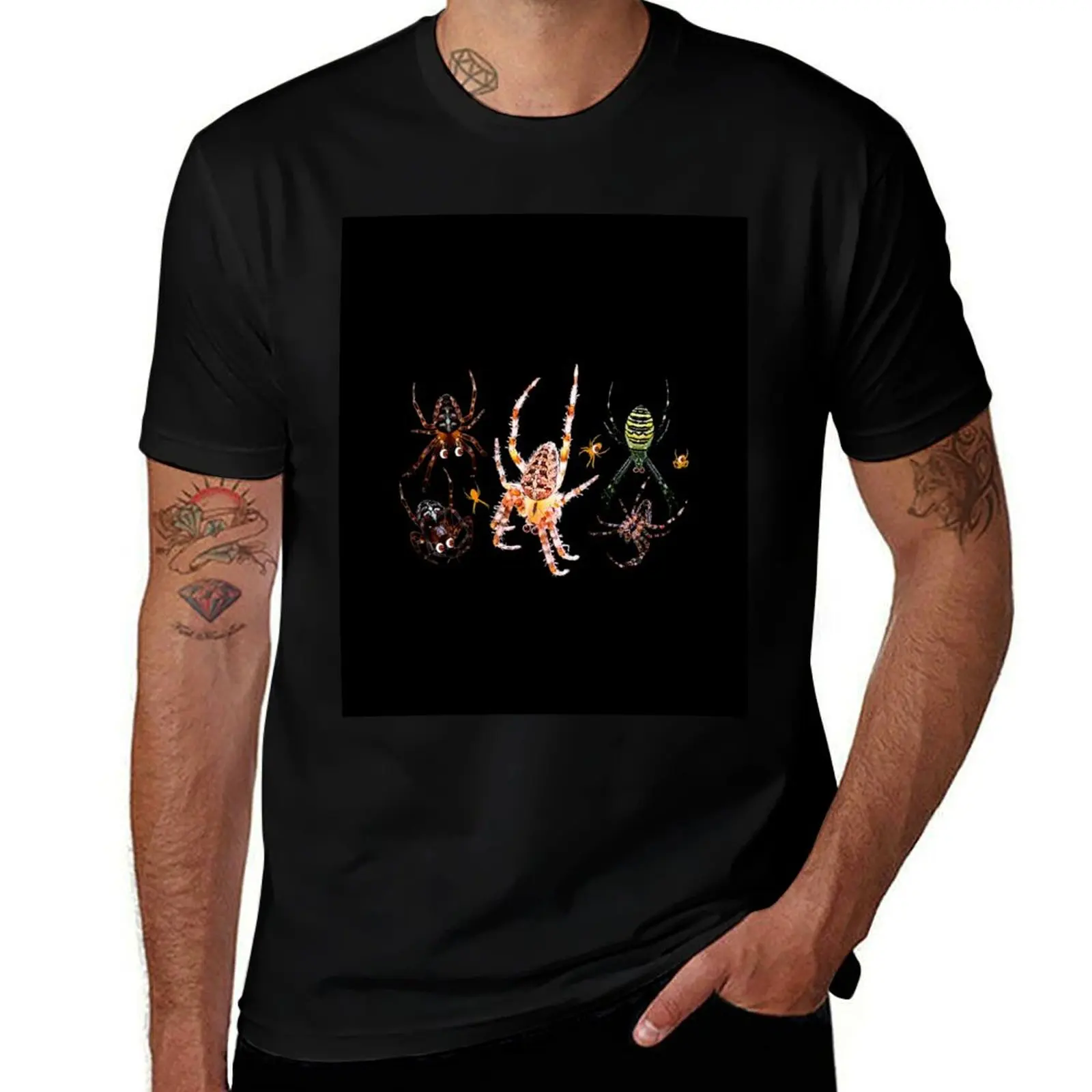 

Spiders - t Cute Arachnid Halloween Gifts plain shirt Creepy shirt man t man designer T-Shirt