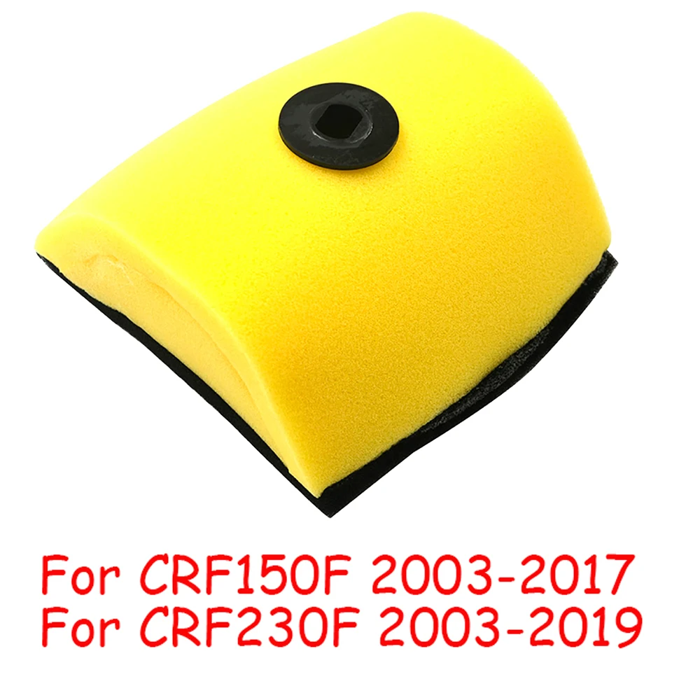 

For Honda CRF150F CRF150 F 2003-2017 CRF230F CRF230 F 2003-2019 Motorcycle Air Filter Cleaner Sponge Air Intake Filter Foam