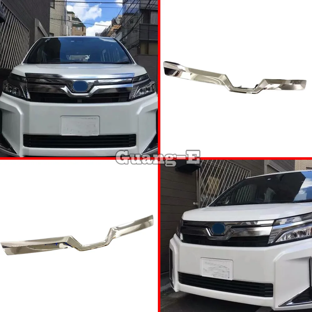 

Car Sticker Front Bottom Center Racing Grid Grill Grille Trim For Toyota Noah Voxy 80 Series 2015 2016 2017 2018 2019 2020 2021