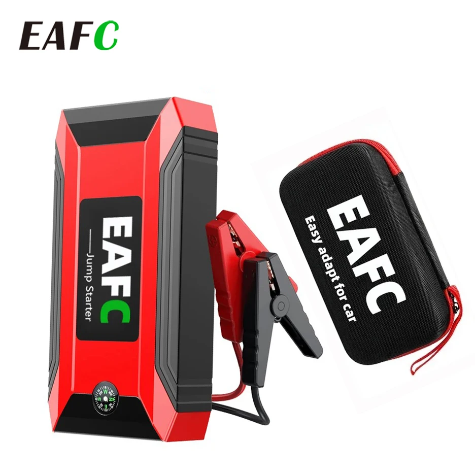 EAFC 12V 1200A Portable Car Jump Starter Auto Battery Booster Charger Car Emergency Booster Power Bank Starting Device