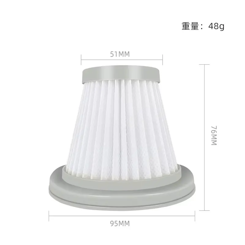 Vacuum Cleaner HEPA Filter Element Replacement Parts Accessories for Deerma DX118C DX128C