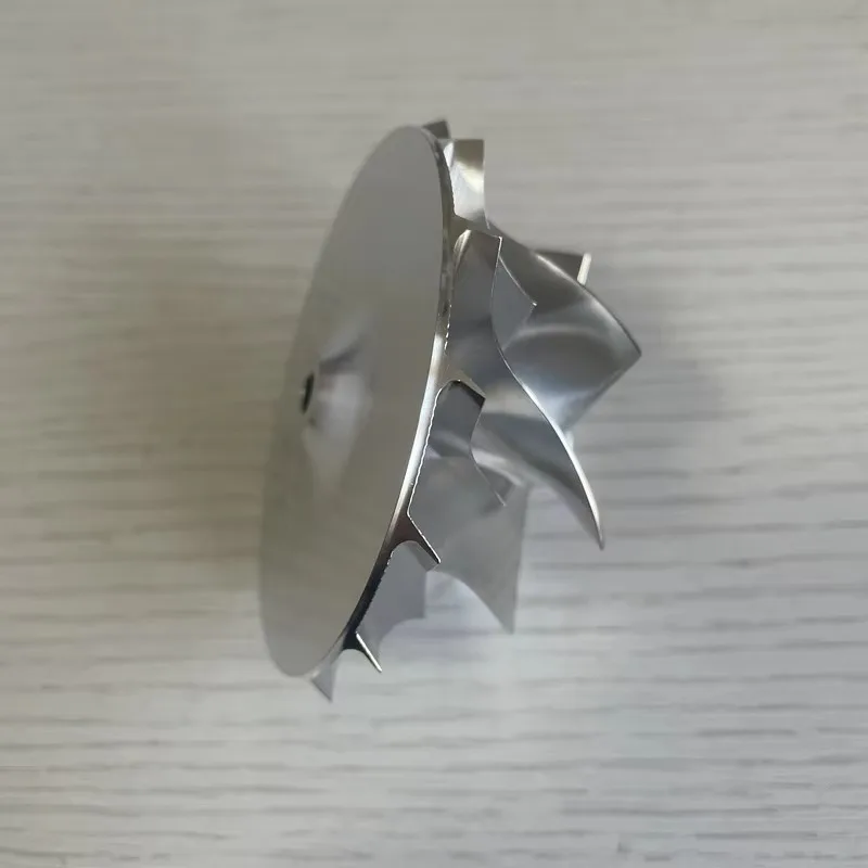 B58 inverse 58.00/76.13mm 7 + 7 lames Style LEP haute Performance Turbo fraisage/aluminium 2618/roue de compresseur à billettes