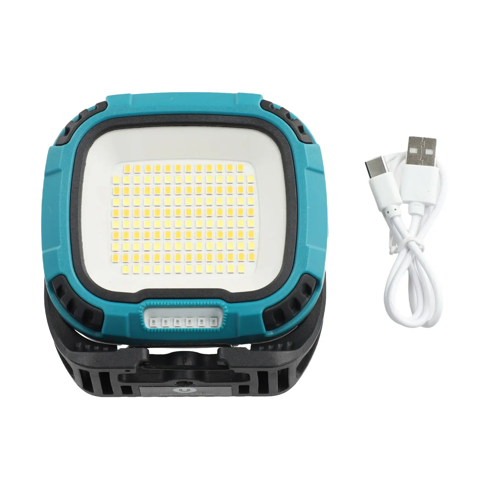 

For Camping Camping Light For Power Outages For Night Adventures Blue Portable Battery Powered Light Hook Accessory Type-C Cable