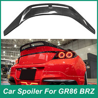 For Toyota Supra GR MK5 A90 A91 Rear Luggage Lid Spoiler Tail Upgrade Duck billed Wing FRP Carbon Fiber Automotive Modification