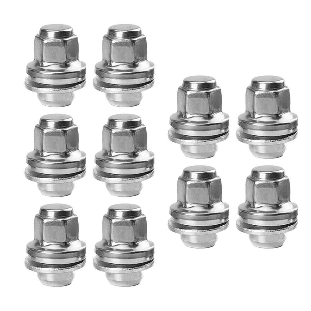 

10PCS Car Wheel Hub Screws For Jaguar For F-TYPE Hub Screws Wheel Nut Car Tire Nuts Hub Screw Nuts Parts