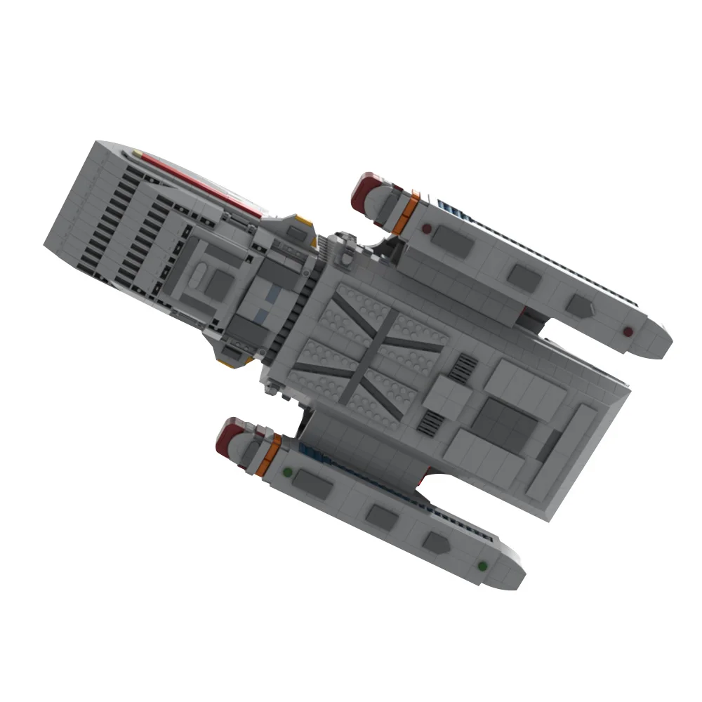 Gobricks MOC Space Trek Runabout Mattoni Modello Spaceships Space Trek Runabout Building Blocks Ultimate Collector Toys Regalo