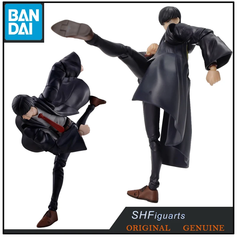 Bandai Original echte Mashle Shf Mash Burne dead Anime Action figuren Spielzeug für Jungen Mädchen Kinder Geschenk Sammler Modell Ornamente