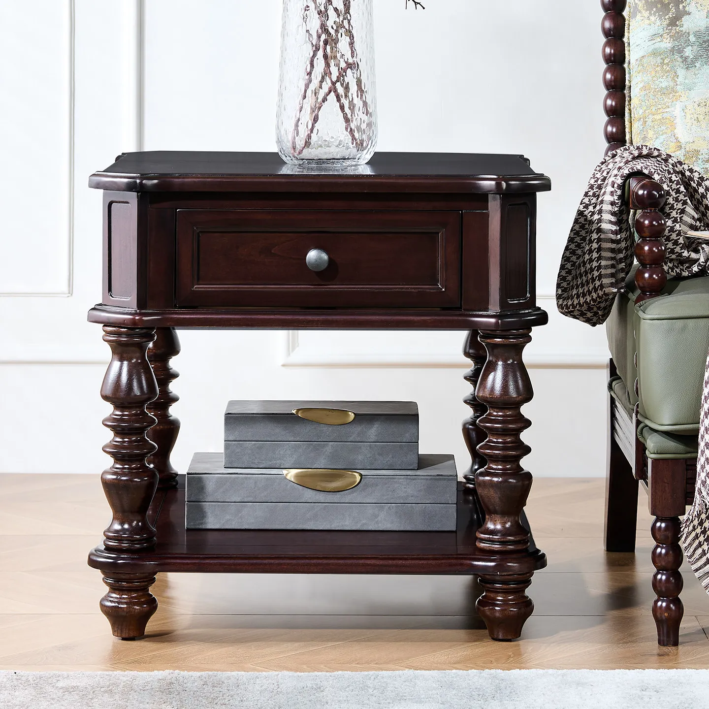 Side table, moving corner, sofa sideboard, mini small square , second-hand coffee , living room furniture