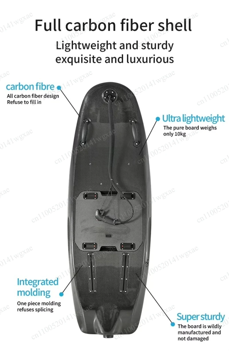 Tabla de Surf Eléctrica de 10kW/12kW, Tabla Flotante Motorizada, Tabla de Surf Jet Profesional