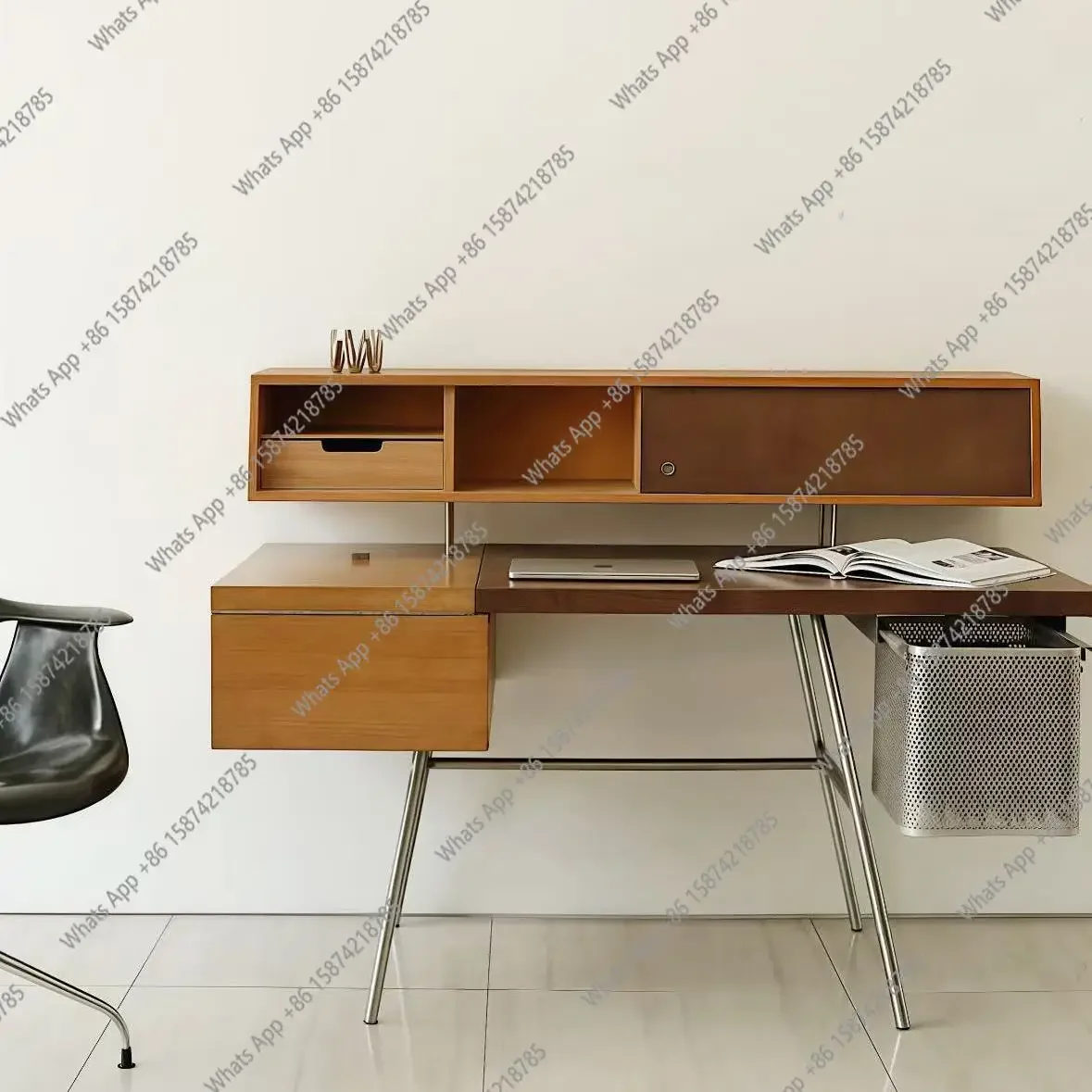 MX Medieval Style All Solid Wood Family Desk Computer Desk Workbench Desk Designer Style