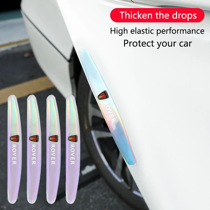 Reflective Colorful Laser Anti-scratch Car Stickers Door Edge Protector For Rover 75 45 25 200 400 mars Tourer TF Metro P5