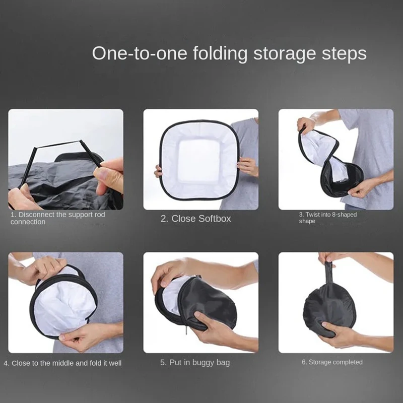 Multifunktion ale universelle tragbare faltbare Blitzdiffusor-Softbox für Flash-Speed lite filter