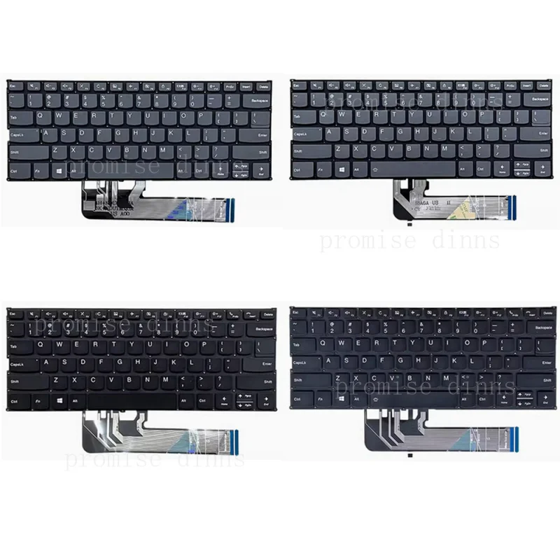 

M New For Lenovo Thinkbook 14IIL K4e-IML E4-IIL V340-14 6-14IIL Laptop Keyboard