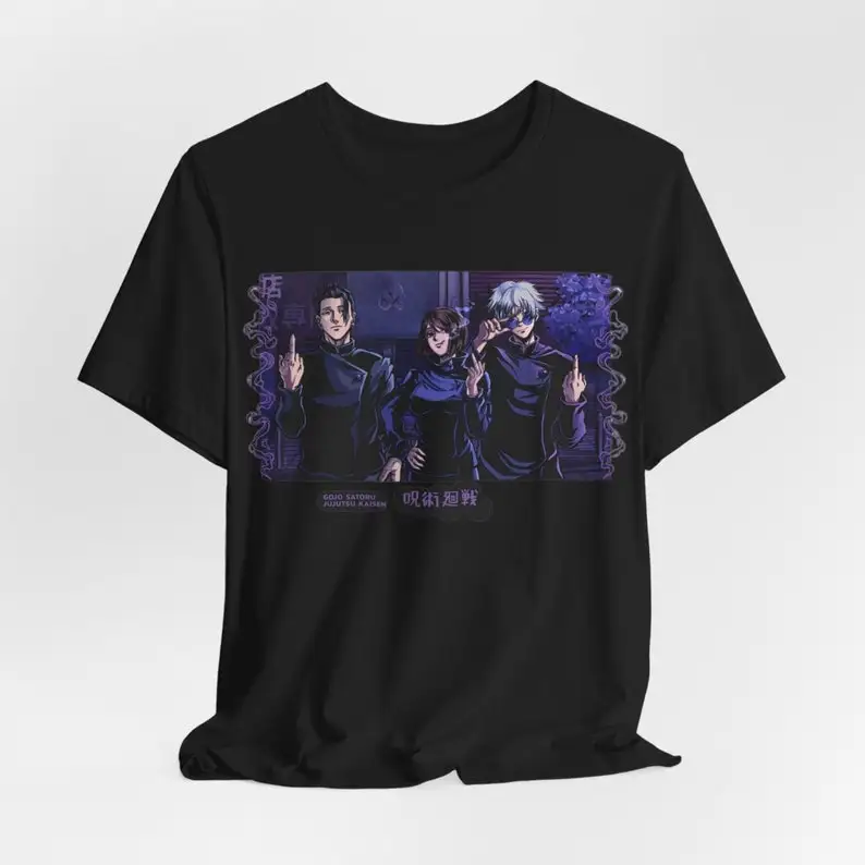 Fan Shirt, Satoru Gojo Merch, Satoru Gojo Anime, Satoru Gojo shirt, handmade, unisex