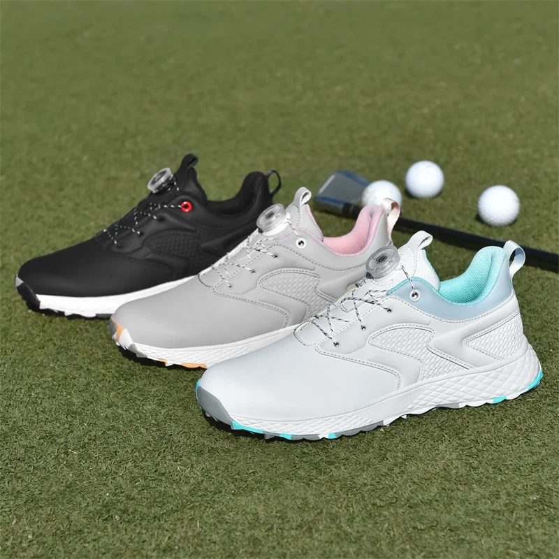 Chaussures de golf professionnelles pour femmes, baskets de sport pour golfeurs, chaussures de golf confortables, chaussures de marche