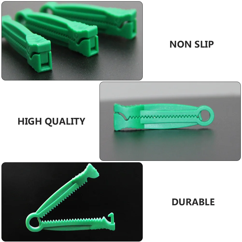 

100pcs Umbilical Cord Clips Disposable For Farm Livestock Breeding Puppy Kitten Pig Whelping Supplies Nursing Clamps