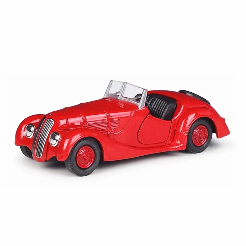 Welly 1:36 328 Convertible Version Red Alloy Simulation Model Car