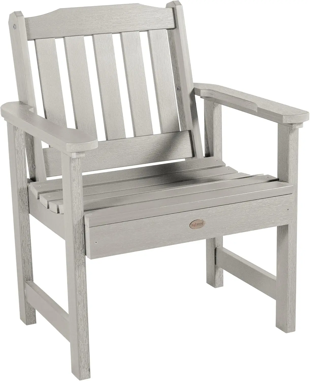 

Garden Chair Harbor Gray Color Product Dimensions 24.25"D x 27.25"W x 34.75"H Size Adultb Back Style Slat Back