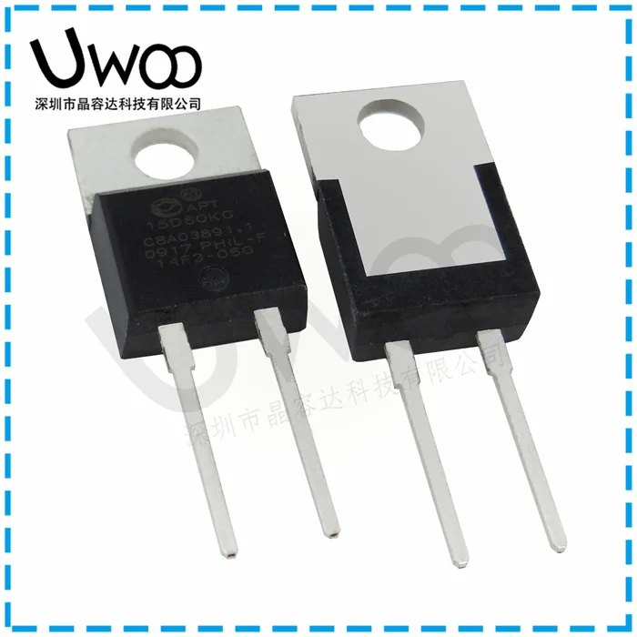 100%Original New  APT15D60KG 15A 600V TO220  APT20M22LVR 100A 200V TO264