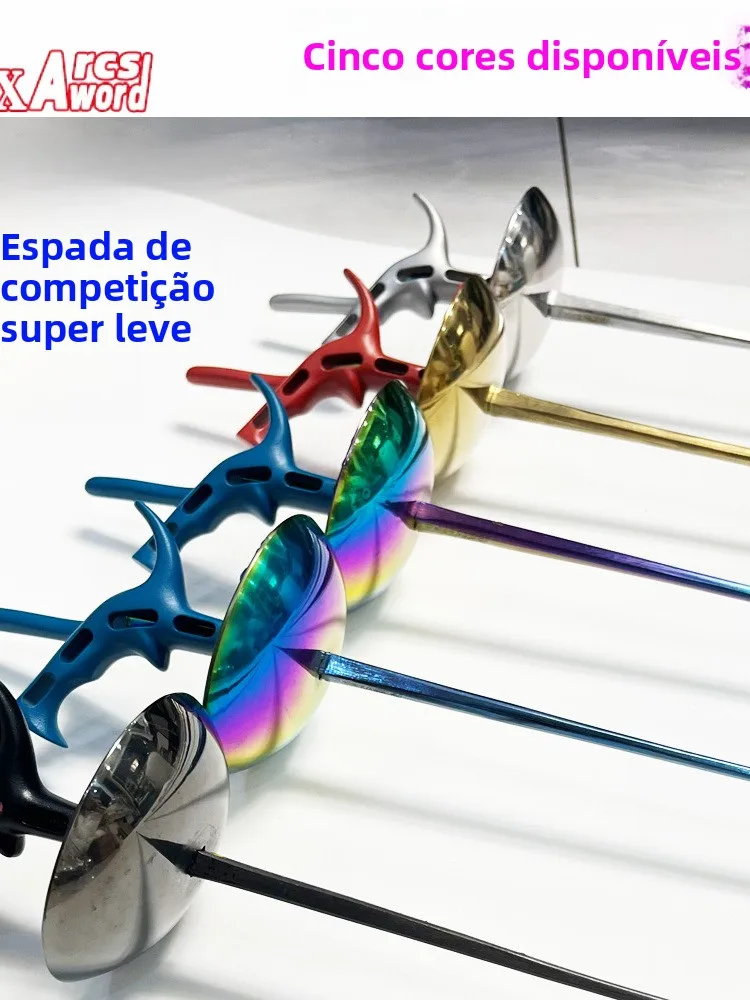 Epee-de-fencing-nolix-Epee-de-foil-pour-enfants-alliage-ultra-leger-manche-creux-Epee-de-foil-de-competition-anneau-de-protection-des-mains
