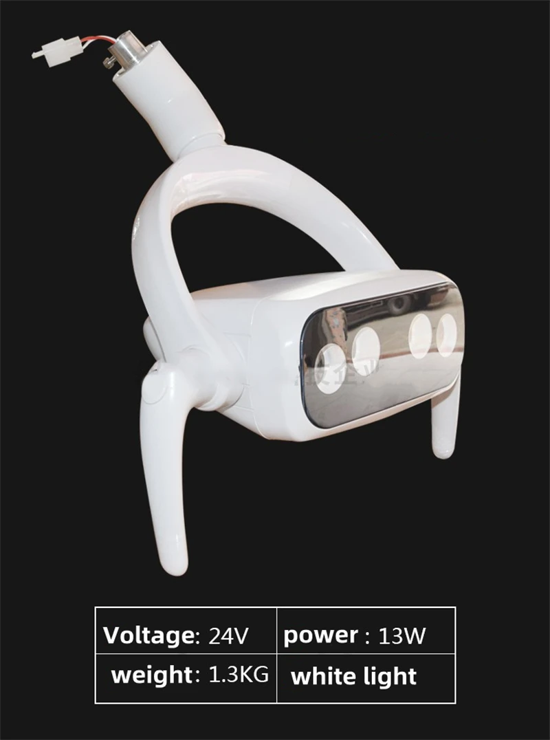 Dental Parts LED lampa indukcyjna 6300K 15W lekka jednostka akcesoria narzędziowe łatwa instalacja krzesło bezcieniowe