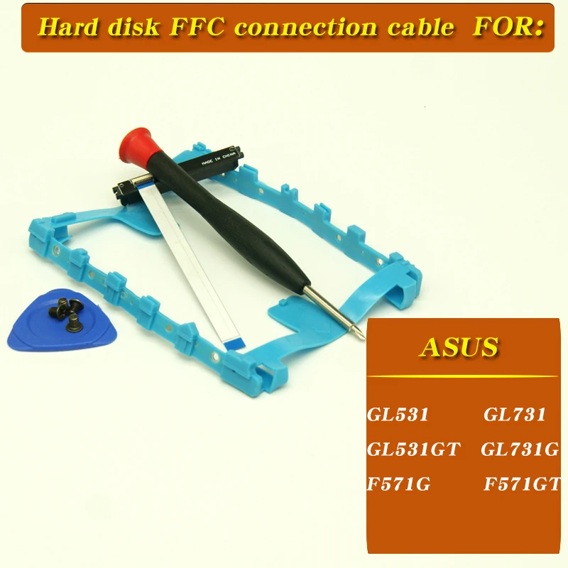 Laptop SSD Flex cable Hard disk data cable FFC cable for ASUS GL531 GL531GT GL731 GL731G F571G F571 replacement  10pin FFC cable