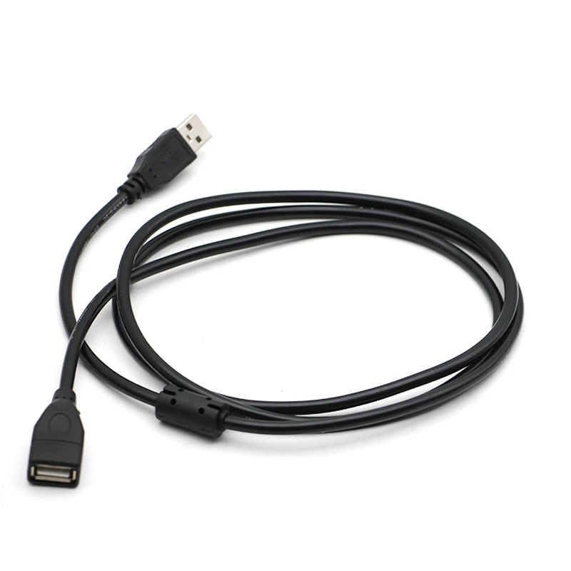 Extension Cable USB 2.0 Male To Female Computer Data Transmission Cable Mouse Keyboard Projector Long Cable 0.5m 1m 1.5m 3m 5m