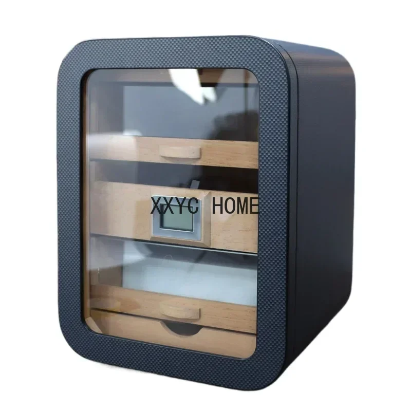 

Large Capacity Cigar Humidor Storage 150pcs Luxury Cigar Humidor Box 3 Layers Portable Travel Cigar Humidor Smoking Accessories