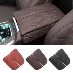 Juste de boîte d'accoudoir de console centrale de voiture, cuir PU, coussin de protection d'assistance de bras, BMW X5, X6, X7, G05, G06, G07, magasins de conduite à la main uniquement