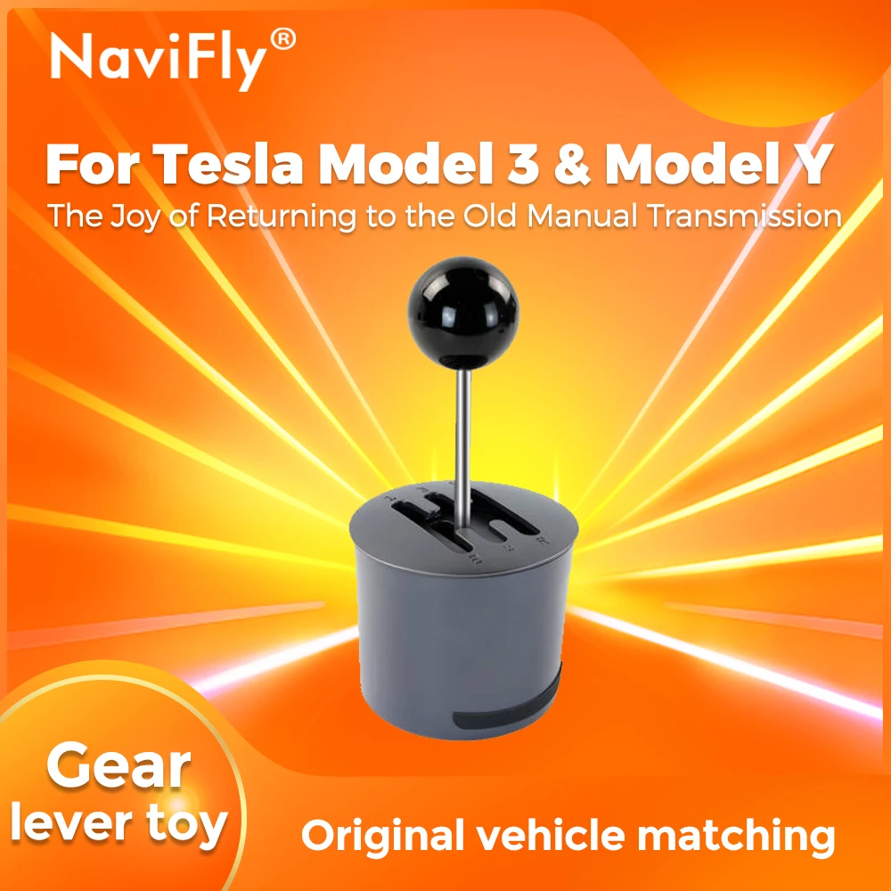 Für Tesla Gear Yoys manueller Schalthebel Wasser becher Dekoration Modifikation Zubehör für Tesla Modell 3 y 2012-2016 Freizeit spielzeug