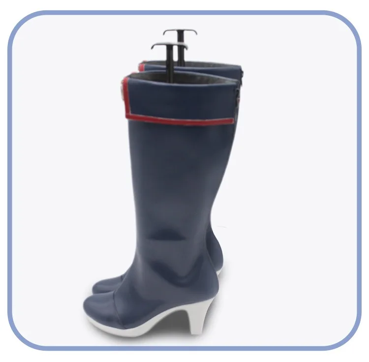 Nei Ookawamura Cosplay Schoenen Anime Mato Seihei geen Slave Cosplay Props Halloween Carnaval Laarzen PU Schoenen Custom Made