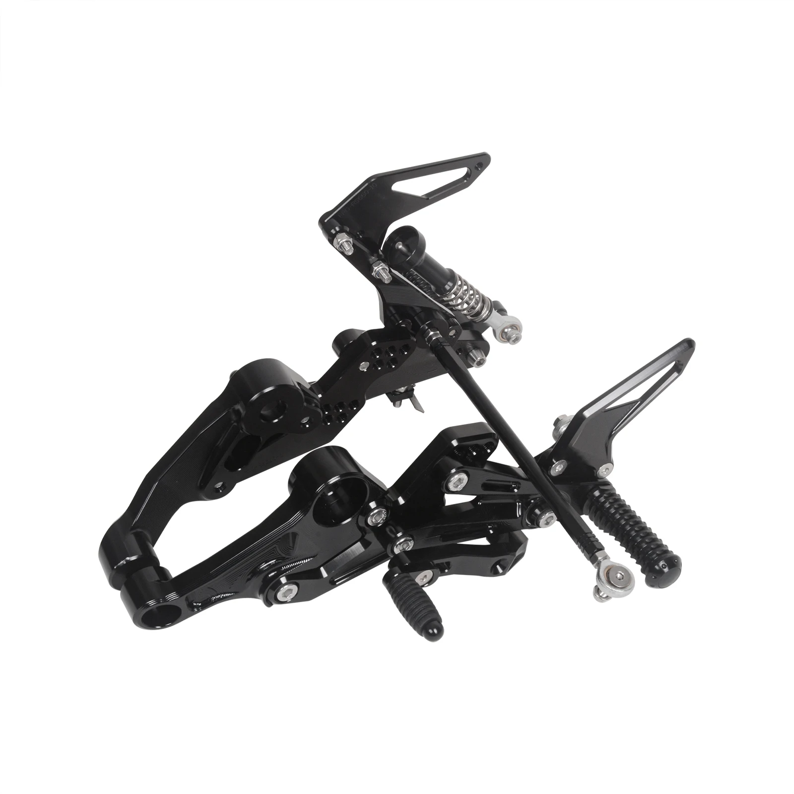 Motocykl CNC regulowany zestaw tylny podnóżek podnóżek dla Aprilia RS660 Tuono 660 2021 2022 2023