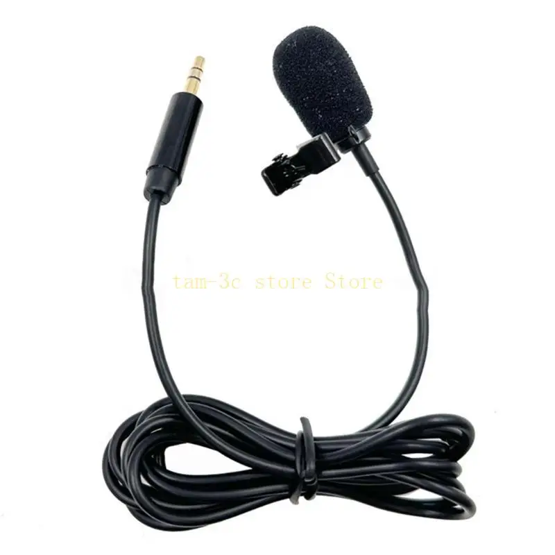 Cho Mic Lavalier Microphone Chất Lượng Âm Thanh Độ Nét Cao Đầu Cắm 3.5 Mm Cổ Kẹp Micro 2.5 Mm Cáp Che Chắn D0UA