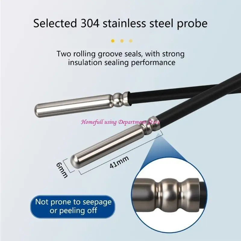  Accurate Waterproof Temperature Sensors Probe Featuring Thermistor